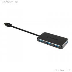 Transcend HUB2 - Rozbočovač - 4 x SuperSpeed USB 3