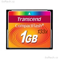 Transcend - Paměťová karta flash - 1 GB - 133x - C