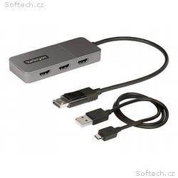 StarTech.com 3-Port MST Hub, DisplayPort to Triple