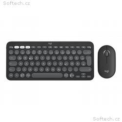 Logitech Pebble 2 Combo - Klávesnice a sada myši -