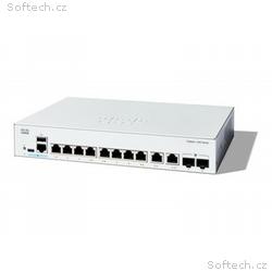 Cisco Catalyst 1300-8T-E-2G - Přepínač - L3 - říze