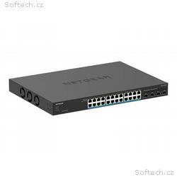 NETGEAR Smart MS324TXUP - Přepínač - 2+, L3 Lite -
