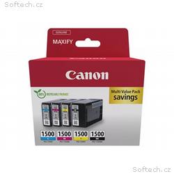 Canon PGI-1500 BK, C, M, Y Multipack - 4-balení - 