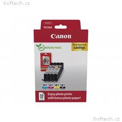 Canon CLI-581 C, M, Y, BK Photo Value Pack - 4-bal