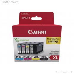 Canon PGI-1500XL BK, C, M, Y Multipack - 4-balení 