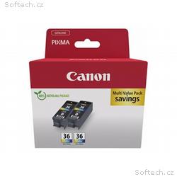 Canon CLI-36 Color Twin Pack - 2-balení - 12 ml - 