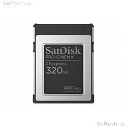 SanDisk PRO-CINEMA - Paměťová karta flash - 320 GB