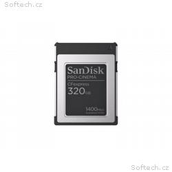 SanDisk PRO-CINEMA - Paměťová karta flash - 320 GB
