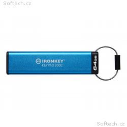 Kingston IronKey Keypad 200C - Jednotka USB flash 