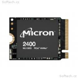 Micron 2400, 1TB, SSD, M.2 NVMe, Černá, 5R