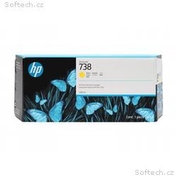 HP 738 - 300 ml - žlutá - originální - DesignJet -