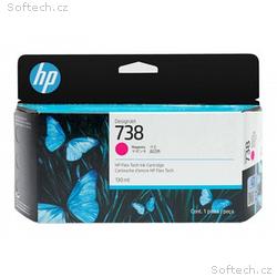 HP 738 - 130 ml - purpurová - originální - DesignJ