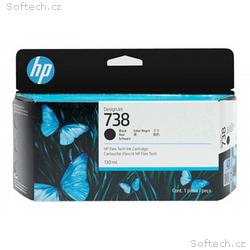 HP 738 - 130 ml - černá - originální - DesignJet -