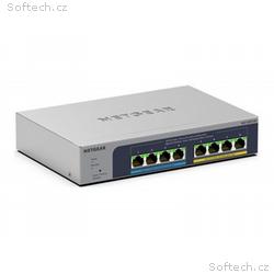 NETGEAR Smart MS108TUP - Přepínač - L3 Lite - inte