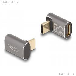 Delock - USB adaptér - USB-C (M) úhlový do USB-C (