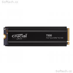 Crucial T500 2TB NVMe SSD w, heatsink