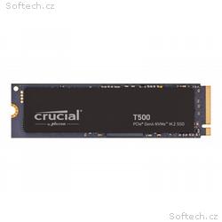 Crucial T500 1TB NVMe SSD w, heatsink