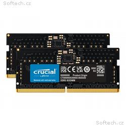 Crucial - DDR5 - sada - 16 GB: 2 x 8 GB - SO-DIMM 