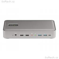 StarTech.com Dual-Laptop USB-C KVM Docking Station