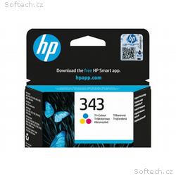 HP 343 - 7 ml - barva (azurová, purpurová, žlutá) 