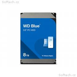 WD Blue WD80EAAZ - Pevný disk - 8 TB - interní - 3