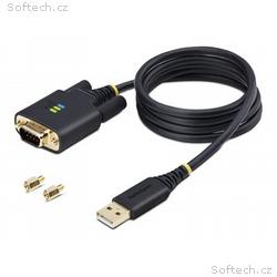 StarTech.com 3ft (1m) USB to Serial Adapter Cable,