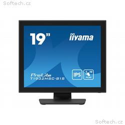 19" iiyama T1932MSC-B1S:IPS, SXGA, PCAP, HDMI, DP