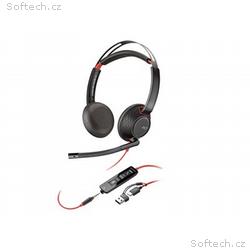 Poly Blackwire 5220 - Náhlavní souprava - náhlavní