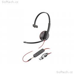 Poly Blackwire 3215 - Blackwire 3200 Series - náhl