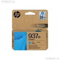HP 937e EvoMore - Azurová - originální - inkoustov