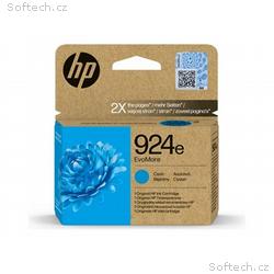 HP 924e EvoMore - Azurová - originální - inkoustov