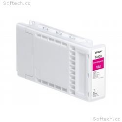 Epson T44Q3 - 350 ml - živá fialová - originální -