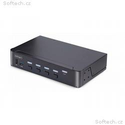 StarTech.com 4-Port DisplayPort 1.4 KVM Switch, 8K