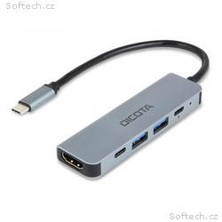 DICOTA - Dokovací stanice - USB-C - HDMI