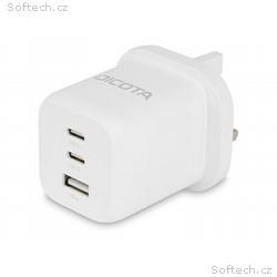 DICOTA - Síťový adaptér - kompaktní, GaN - 65 Watt