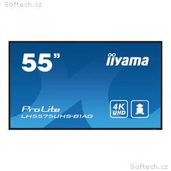 55" iiyama LH5575UHS-B1AG:IPS, 4K UHD, Android, 24