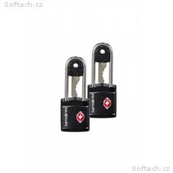 Samsonite LUGGAGE ACCESSORIES Key Lock TSA x 2 Bla