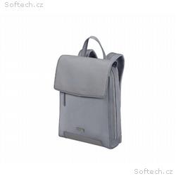 Samsonite ZALIA 3.0 Backpack W, Flap 14.1" Silver 