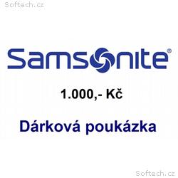 Dárková poukázka SAMSONITE 1.000 Kč