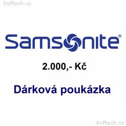 Dárková poukázka SAMSONITE 2.000 Kč